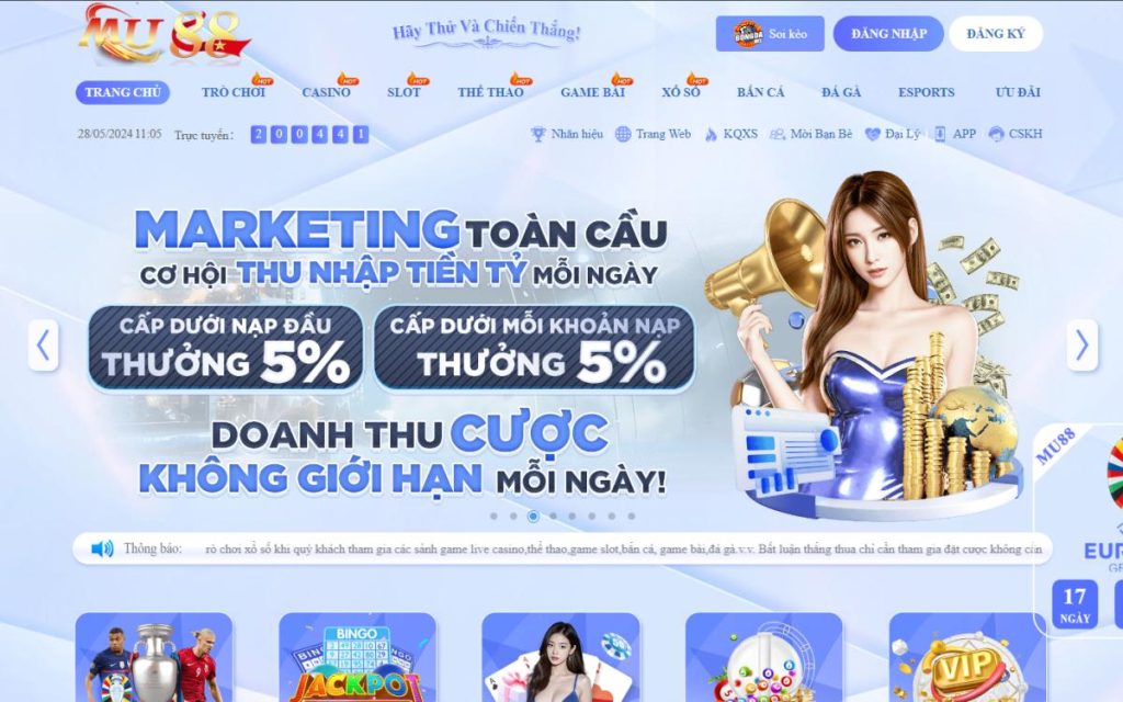 trang chủ mu88 đăng nhập